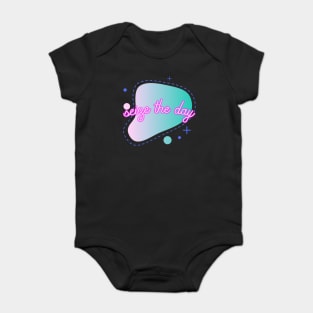 seize the day logo Baby Bodysuit